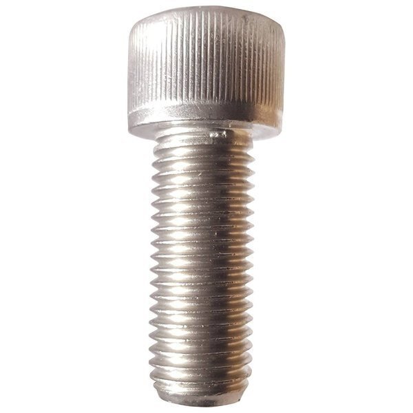 M6-1.00 Socket Head Cap Screw, Plain 316 Stainless Steel, 25 mm Length, 100 PK, Newport Fasteners, Mfr#: 939828-100